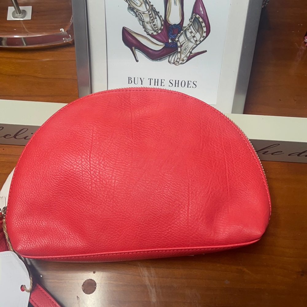 Banana Republic Orange Clutch Bag